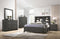 Lantha Eastern King/Queen Bed w/Storage, Gray Oak